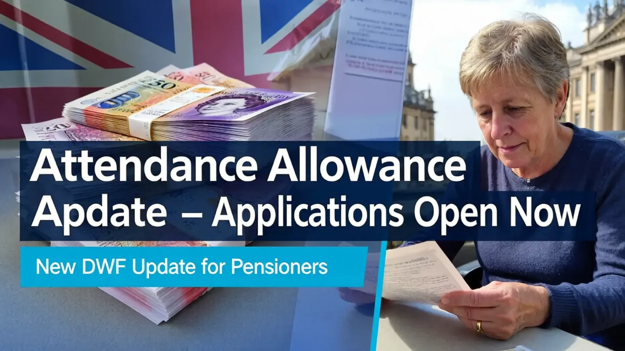 DWP Issues Fresh Attendance Allowance Update