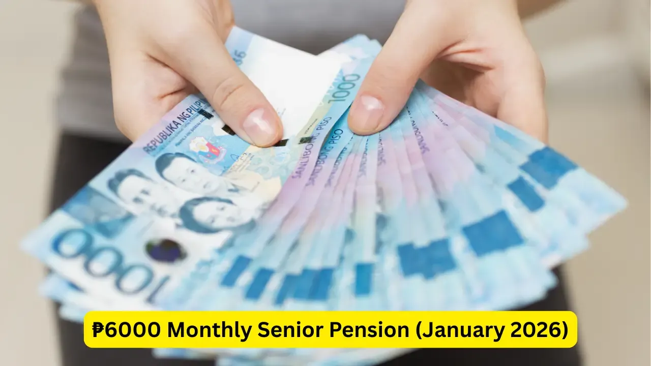 6000 senior pension January 2026