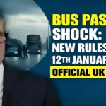 Bus Pass Shock: Key UK Changes Start 12th January 2026