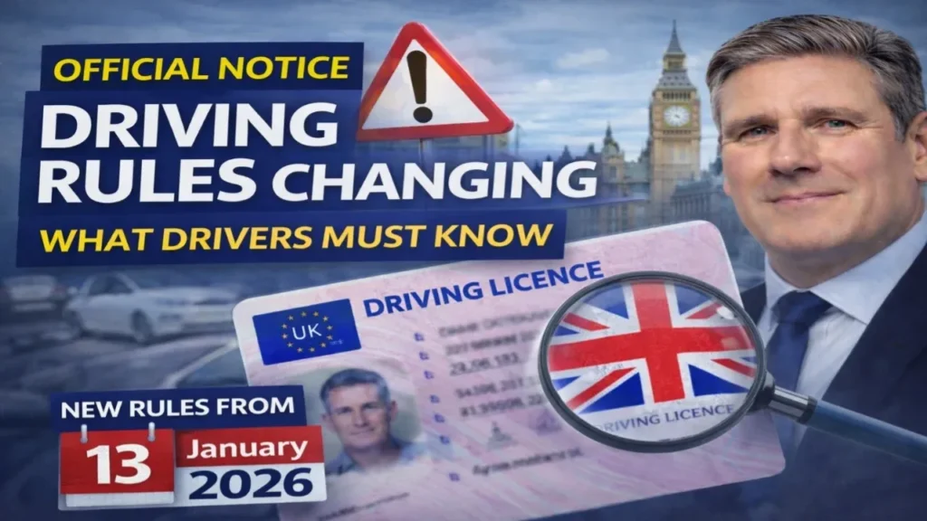UK Driving Licence Rules Set to Change