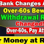 UK Government Confirms Major Bank Withdrawal Changes – Key Update for Over-60s in 2026