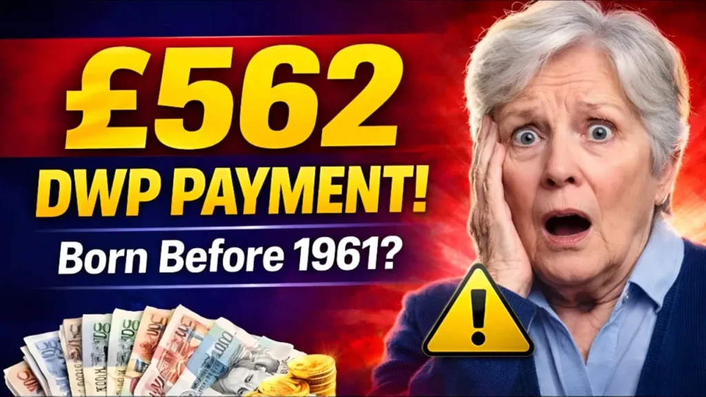 £562 DWP Payment Confirmed for Pensioners