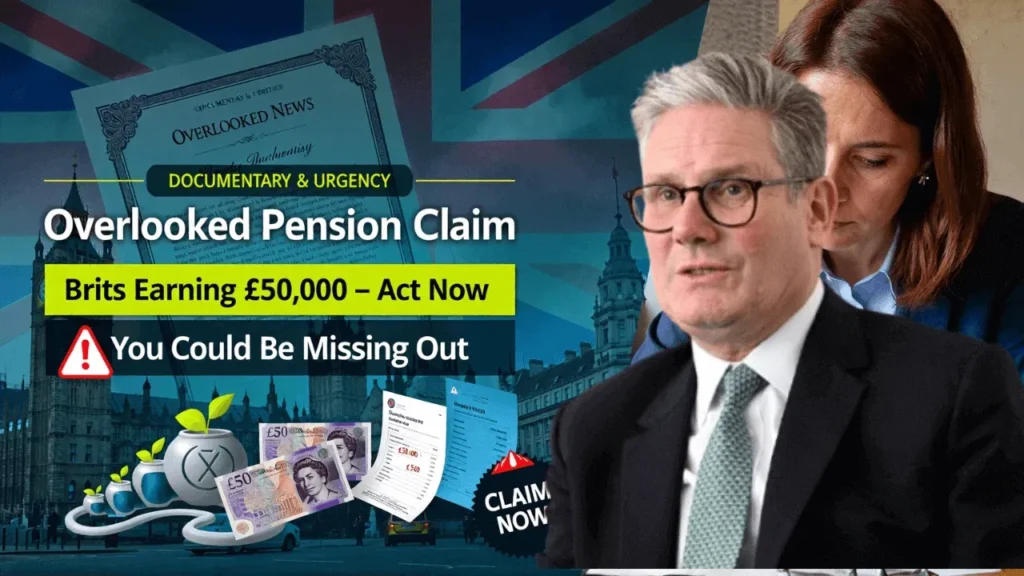 Brits on £50,000 Salary Warned Over Overlooked Pension Claim