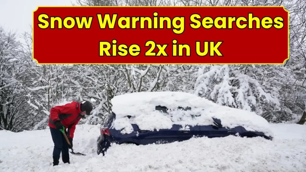 Snow Warning Searches Double Across UK