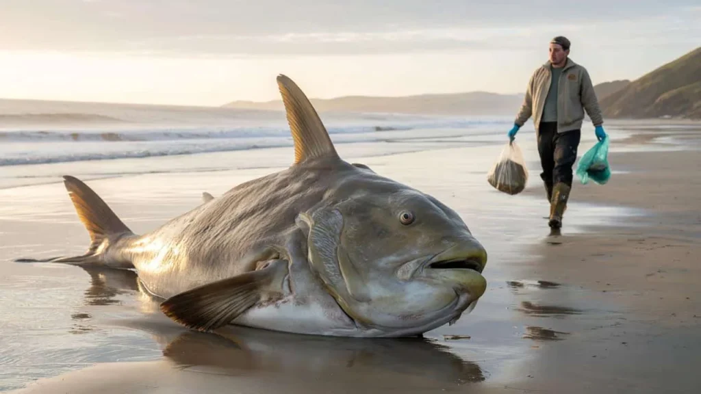 One of the Rarest Sea Creatures on Earth Washes Up on a California Beach