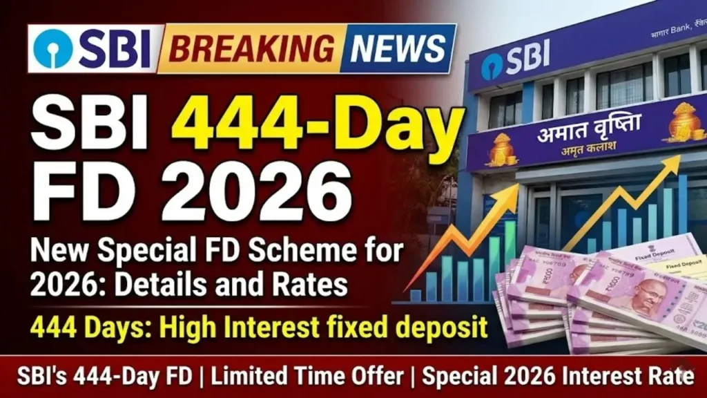 SBI 444-Day FD 2026