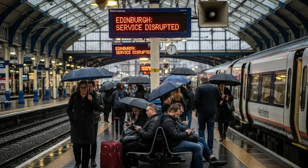 Glasgow Edinburgh Rail Disruption