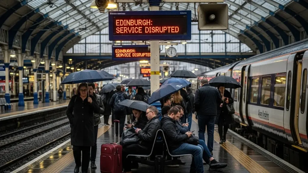 Glasgow Edinburgh Rail Disruption