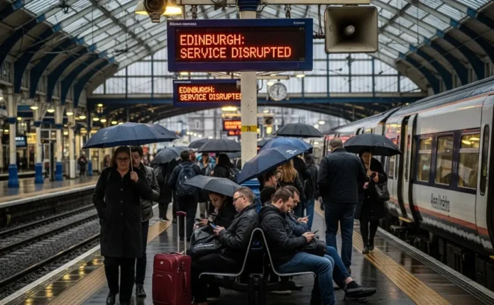 Glasgow Edinburgh Rail Disruption