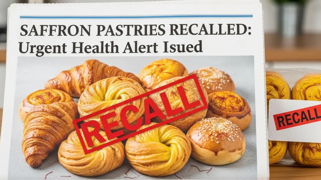 Saffron Pastries Items Recalled