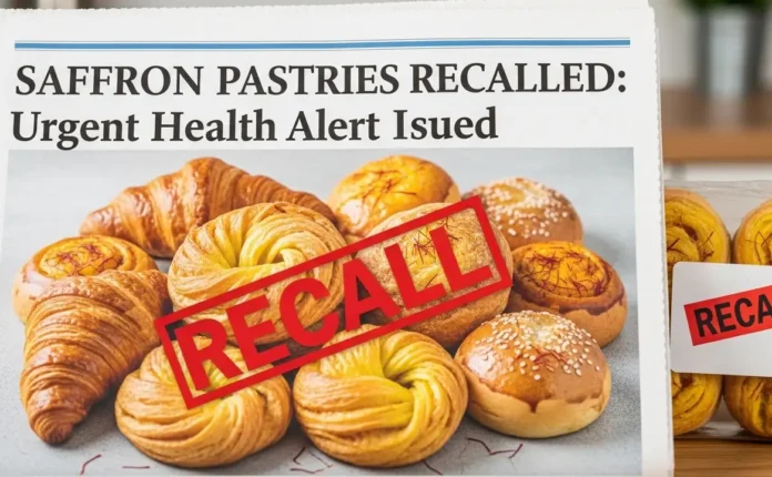 Saffron Pastries Items Recalled