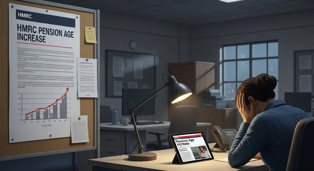 HMRC Pension Age Increase