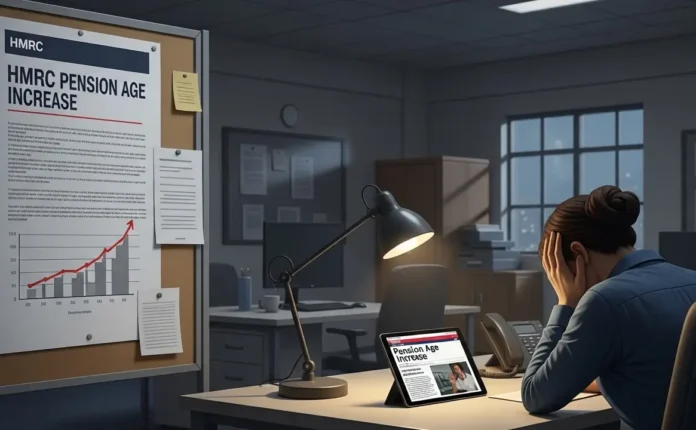 HMRC Pension Age Increase