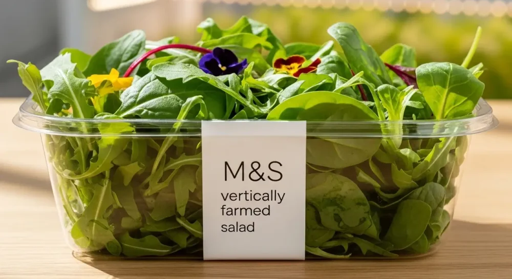 M&S Vertically Farmed Salad