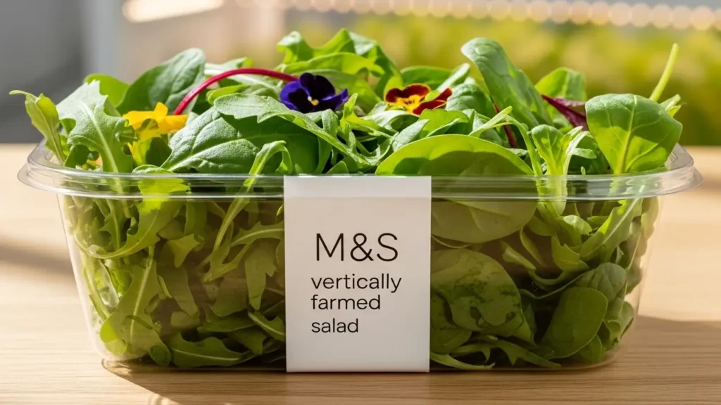 M&S Vertically Farmed Salad