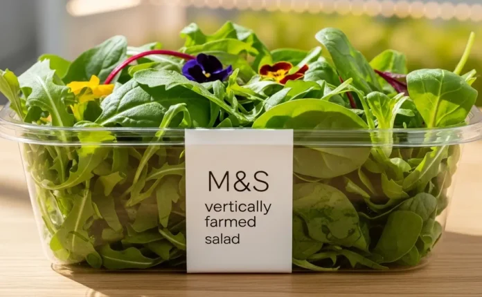 M&S Vertically Farmed Salad