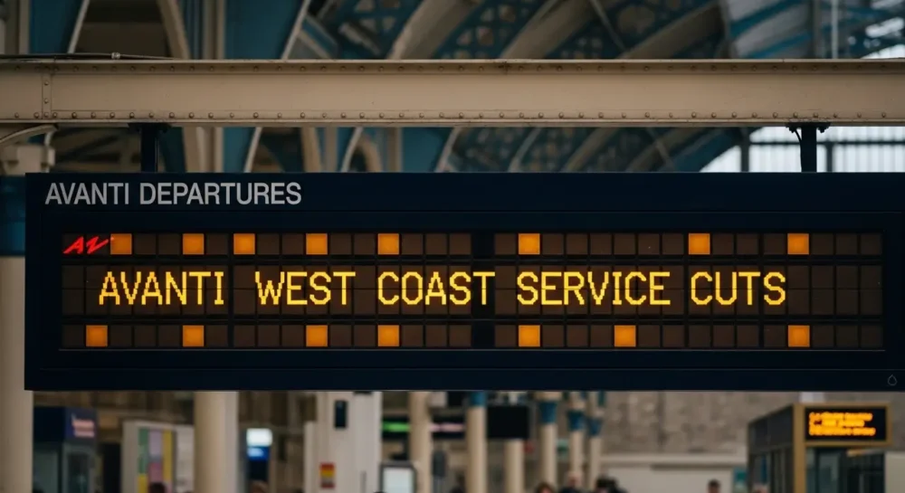 Avanti West Coast Service Cuts