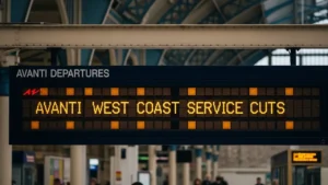 Avanti West Coast Service Cuts