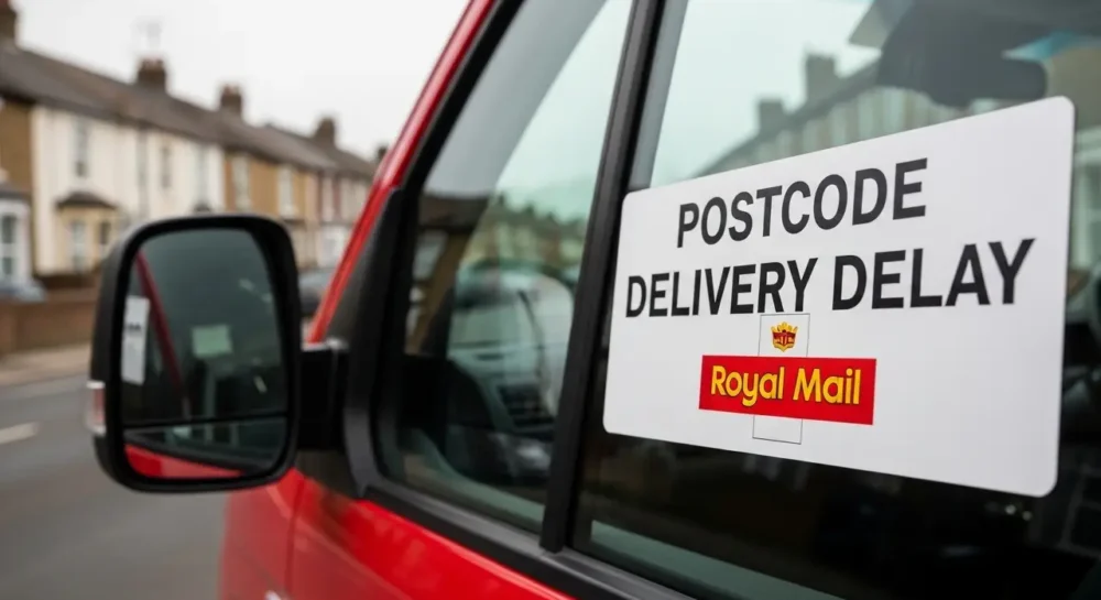 Postcode Delivery Delay Royal Mail