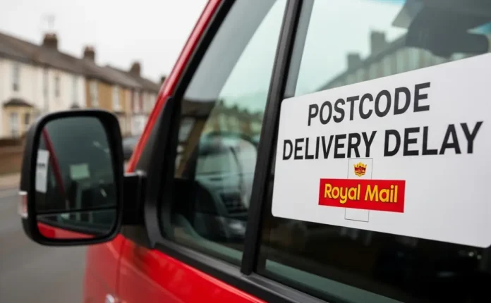 Postcode Delivery Delay Royal Mail